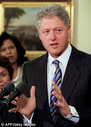 Newly-released flight logs show Harvard law profession Alan Dershowitz and former President Bill Clinton (pictured) flew several times on pedophile Jeffrey Epstein's private plane
